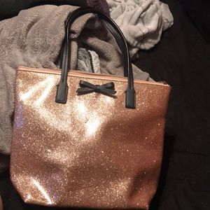 Kate Spade Jeralyn Mavis Street Rosegold Tote